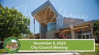 Tulare City Council Meeting  November 5 2024 [upl. by Souvaine184]