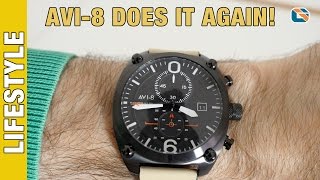 AVI8 Hawker Harrier II Review • Watches Up Close amp Personal AV403703 [upl. by Ytsim744]