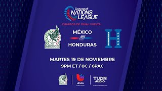 EN VIVO 🔴 MÉXICO VS HONDURAS  CUARTOS DE FINAL VUELTA [upl. by Eahcim]