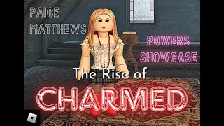 PAIGE MATTHEWS POWERS SHOWCASE  RISE OF CHARMED roblox robloxedit robloxgameplay charmed witch [upl. by Rainer]