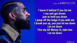 Nipsey Hussle  Double Up Ft Belly amp Dom Kennedy Lyrics [upl. by Rao764]