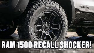 Shocker NEWS Ram Recalls 33777 New Ram 1500 Trucks [upl. by Nelaf752]