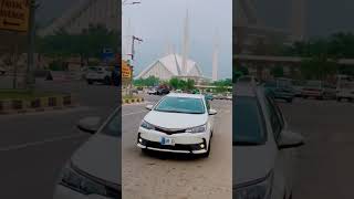 Faisal masque faisalmosque arabicislamabad shorts viralvideo corolla [upl. by Ayote]