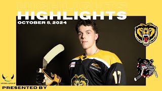 Victoria Grizzlies 3 at Alberni Valley Bulldogs 4 Game Highlights October 6 2024 [upl. by Eniac334]