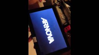 Archos Arnova 10b 4G tablet Factory Reset part 2 [upl. by Odinevneib]