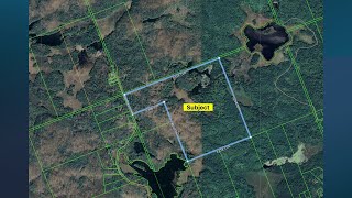 225 acres off Boughner Road Haliburton Ontario [upl. by Severson479]