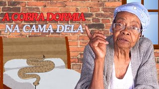 A COBRA DORMIA NA CAMA DELA [upl. by Inavoj]