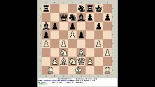 Stockfish 17 vs Ex Chess 7 97b  Saragossa Corn Stalk Defense chess [upl. by Dasie]