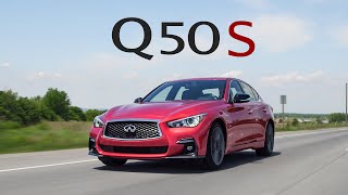 2018 Infiniti Q50 Red Sport 400 Review  More Grand Touring Than Sports Sedan [upl. by Aropizt789]