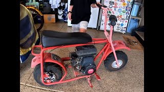 Baja Doodlebug Mini Bike Rebuild Part 1 [upl. by Hiroko]