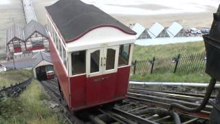 Saltburn by the Sea Funicular Cliff Tramway September 2014 [upl. by Niryt]