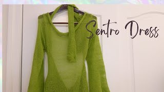 How to make a MAXI DRESS on Sentro Knitting Machine  Simply Lylli [upl. by Ailemak]