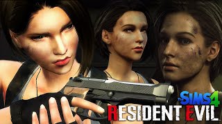 The Sims 4 JILL VALENTINE  Resident Evil  Create A Sim [upl. by Assitruc319]