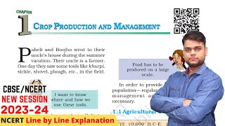 Crop Production and Management  Class 8 Science Chapter 1 Full Chapter [upl. by Idnam]