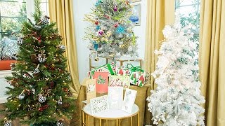 How To  DIY Christmas Tree Decorating Trends  Hallmark Channel [upl. by Bora12]