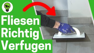 Fliesen Verfugen ✅ GENIALE ANLEITUNG Wie Wand und Bodenfliesen mit Fugenmörtel Richtig Verfugen [upl. by Nek]