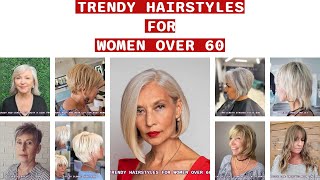 Trendy Hairstyles For Women Over 60 [upl. by Ajdan155]