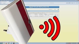 Fritz WLAN Repeater 310 einrichten und WLAN Reichweite erhöhen [upl. by Free123]