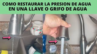 Como incrementar flujo de agua en baño… [upl. by Carlynn418]