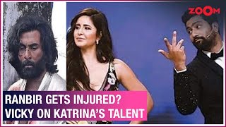 LIVE  Ranbir Kapoor MEETS with an accident Vicky Kaushal’s BIG STATEMENT on Katrina Kaif’s talent [upl. by Cheyney57]