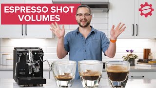 Correct Volume and Ratios for Espresso Shots Espresso Shots EXPLAINED espresso dialingin [upl. by Newg904]