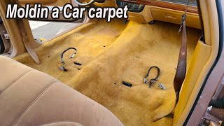 How to Mold a car carpet Like Original  Cars Upholstery [upl. by Ranique]