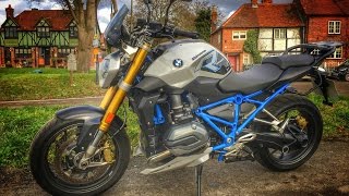 2017 BMW R1200R Review [upl. by Calandra712]