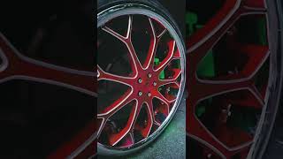 Jaguar FPace SType Brake calipers wheels Paint And Vinyl Wrap [upl. by Acisseg]