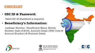 “Process Map for registration of PMSYM Beneficiary through CSC SPV VLEs” [upl. by Rains]