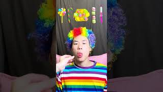 🌈🎉🤩🎧ASMR Rainbowthemed Mukbang  Perfect for Sleepimmersive asmr [upl. by Rebma]