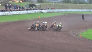 Grasbaanrace Roden Zijspannen 500 cc 4e manche 2015 [upl. by Moria]