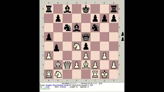 Stockfish 17 vs Frenzee 3519  English Wing Gambit chess [upl. by Biagi]