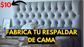 COMO FABRICAR UNA CABECERA DE CAMA CAPITONE  tutorial tapiceria facil  CreatividadTapivic [upl. by Salazar868]