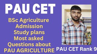 Most Googled Questions About PAU CET For BSc Agriculture Entrance Test  How To Take Admission Tips [upl. by Rotce719]