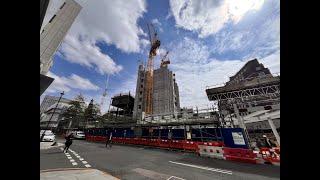 334 Oxford Street London Construction former Debenhams store [upl. by Jocelin]