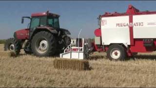 PLEGAMATIC BALE BLOCK in straw [upl. by Gilbert745]