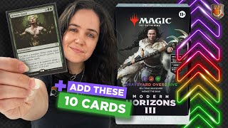 “Graveyard Overdrive” Precon Upgrade  Modern Horizons 3  The Command Zone 613  MTG EDH Magic [upl. by Notaes905]