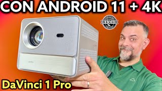 Economico ma molto valido Proiettore con smart TV android e con 4K netfix ecc Wanbo DaVinci 1 Pro [upl. by Rockafellow]