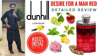 Dunhill Desire Red Perfume Review [upl. by Batista]