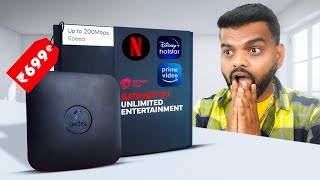 My Experience with Airtel Xstream Fiber  Unlimited Entertainment Box [upl. by Elmaleh892]