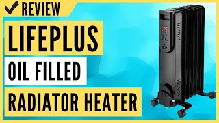 LIFEPLUS Oil Filled Radiator Heater with Remote Control Review [upl. by Adali]