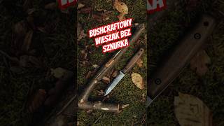 Bushcraftowy wieszak bez sznurka [upl. by Eldrid]