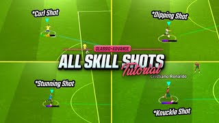 eFootball 2024 Mobile  All Skill Shots Tutorial Classic  Advance Control [upl. by Gillie]