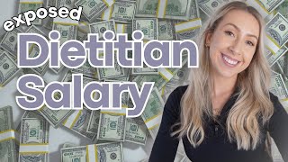 How Much Money Does A Dietitian Make A Dietitians Salary Revealed 👀 [upl. by Aeriela]