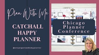 Plan With Me  Chicago Planner Conference  Opening Happy Mail [upl. by Mayeda]