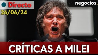 DIRECTO Argentina responde a las críticas a Milei la inflación y la devaluación de la moneda [upl. by Sheff]