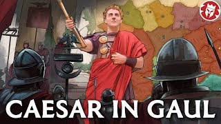 Caesar in Gaul  Roman History DOCUMENTARY [upl. by Harias]