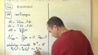 thermodynamique  machine thermique  cycle de Beau de Rochas calcul de volume [upl. by Fullerton]