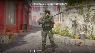 CS2 Seal Team 6 Soldier  NSWC SEAL  CounterStrike 2 Agent Skin Showcase amp Inspect [upl. by Celinda157]