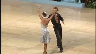 UK Open 2004  Professional Latin Final  Rumba  feat Michael Malitowski amp Joanna Leunis [upl. by Nunciata]